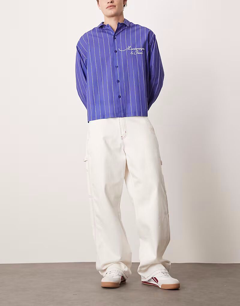 Свободные брюки-карпентер Dickies с контрастной строчкой в кремово-белом цвете
Свободные брюки-карпентер Dickies с контрастной строчкой в кремово-белом цвете