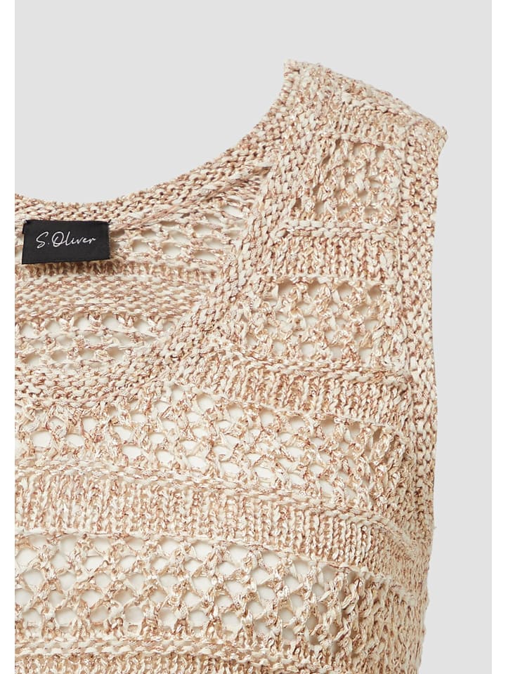 Свитер-жилет s.Oliver BLACK LABEL, бежевый
Свитер-жилет s.Oliver BLACK LABEL, бежевый