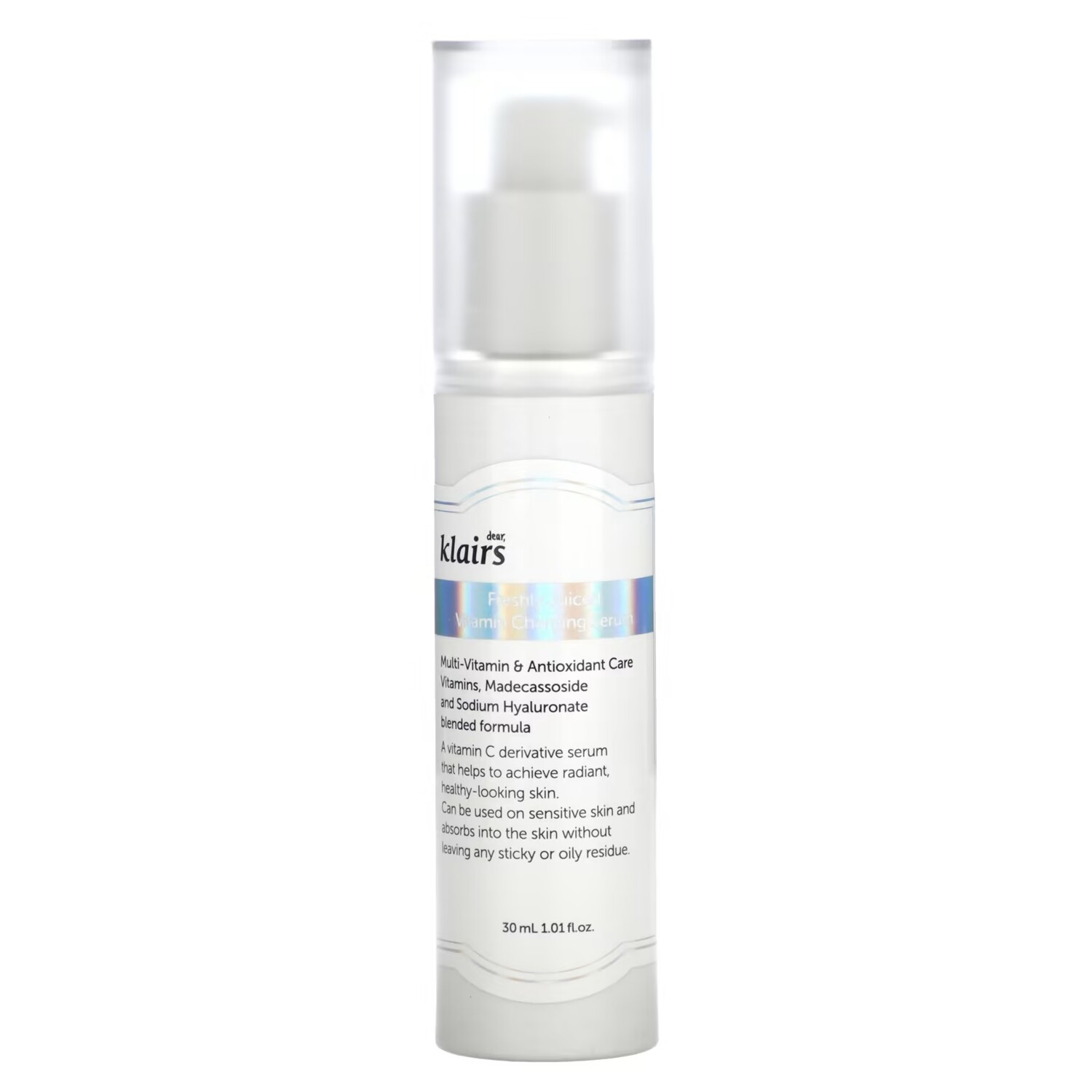 Dear Klairs Витаминная заряжающая сыворотка со свежим соком, 1,01 жидкая унция (30 мл) Dear, Klairs
Dear Klairs Витаминная заряжающая сыворотка со свежим соком, 1,01 жидкая унция (30 мл) Dear, Klairs