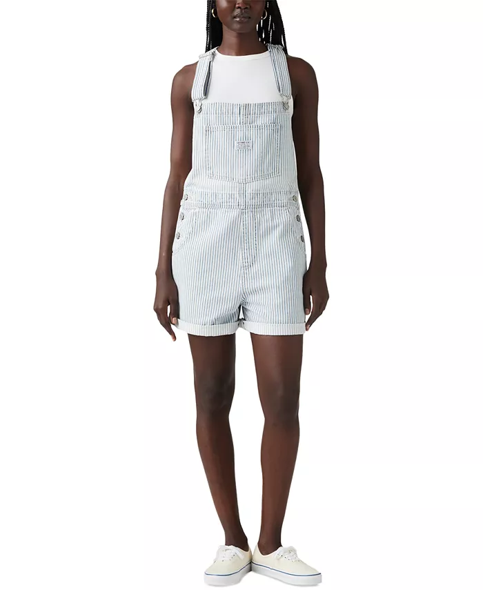 Женский джинсовый ромпер из хлопка Levi's, синий
Женский джинсовый ромпер из хлопка Levi's, синий