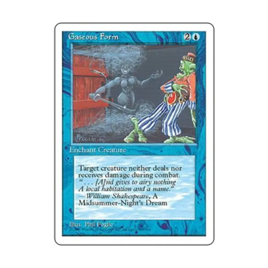 CCG Газообразная форма (С), MTG - 4th Edition
CCG Газообразная форма (С), MTG - 4th Edition