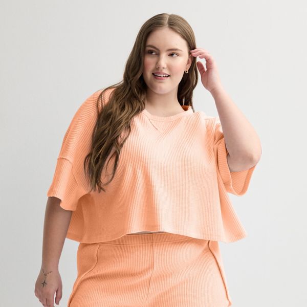 Детская свободная футболка с вафельной вязкой So, цвет white peach
Детская свободная футболка с вафельной вязкой So, цвет white peach