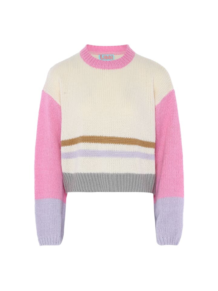 Пуловер Libbi, цвет wollweiss rosa farbblock
Пуловер Libbi, цвет wollweiss rosa farbblock