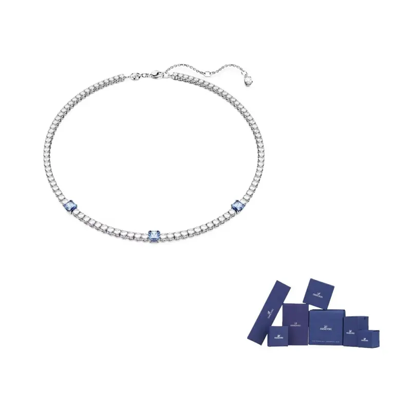 Swarovski Матрица теннис кубический циркон, белое золото покрытие ожерелье женское серебро
Swarovski Матрица теннис кубический циркон, белое золото покрытие ожерелье женское серебро