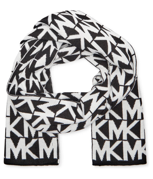 Шарф женский Michael Kors с монограммой логотипа, белый
Шарф женский Michael Kors с монограммой логотипа, белый