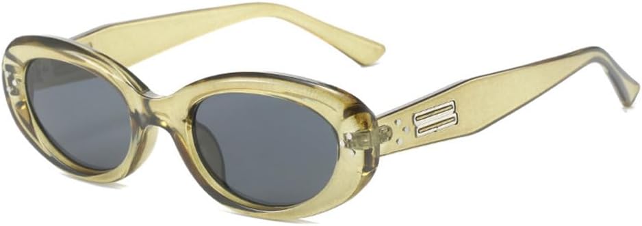 Модные овальные солнцезащитные очки для женщин, роскошные солнцезащитные очки в винтажном стиле, желейного цвета, мужские солнцезащитные очки с заклепками, солнцезащитные очки UV400 HHZZYVY, Green Grey
Модные овальные солнцезащитные очки для женщин, роскошные солнцезащитные очки в винтажном стиле, желейного цвета, мужские солнцезащитные очки с заклепками, солнцезащитные очки UV400 HHZZYVY, Green Grey