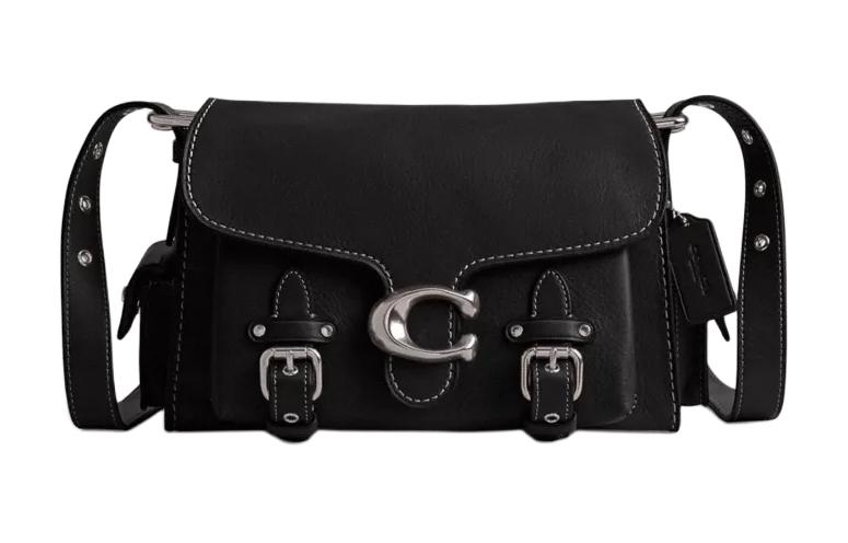 Западный табби зернистой кожи плечевая сумка, через плечо средний размер женская черная COACH
Западный табби зернистой кожи плечевая сумка, через плечо средний размер женская черная COACH