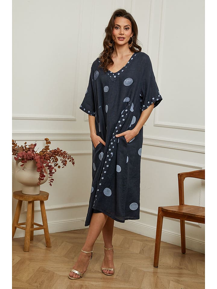 Платье до колена La Compagnie Du Lin, темно-синий
Платье до колена La Compagnie Du Lin, темно-синий