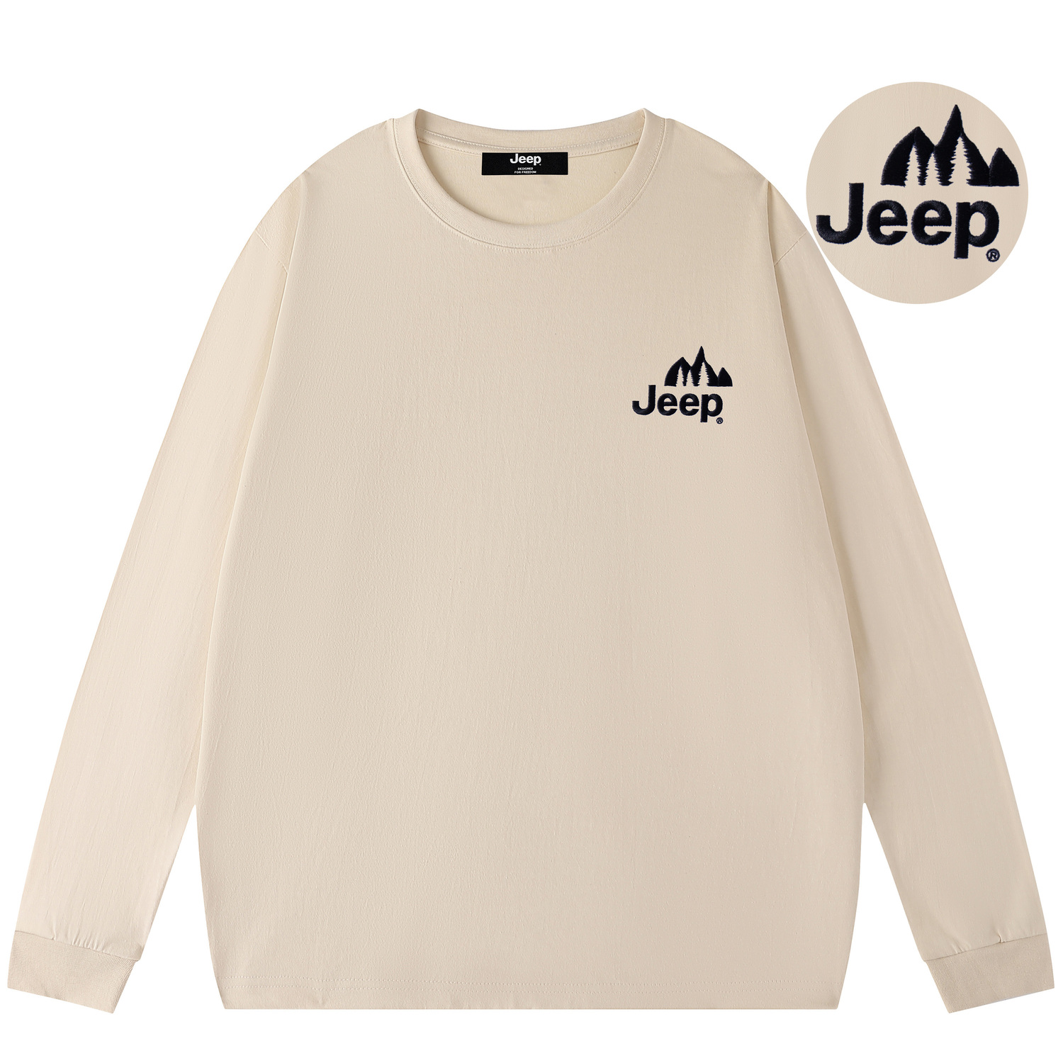 Футболка унисекс Jeep, бежевый
Футболка унисекс Jeep, бежевый
