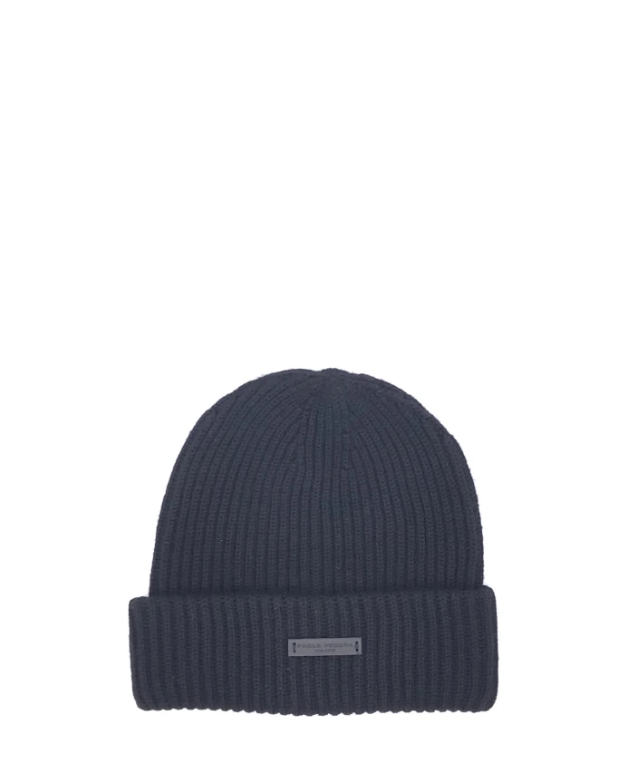 Ребристая шапка-бини Paolo Pecora, черный
Ребристая шапка-бини Paolo Pecora, черный