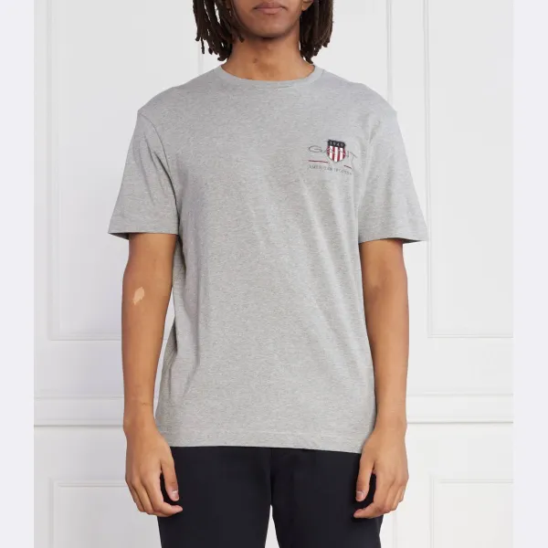 Футболка стандартного кроя Gant, серый
Футболка стандартного кроя Gant, серый