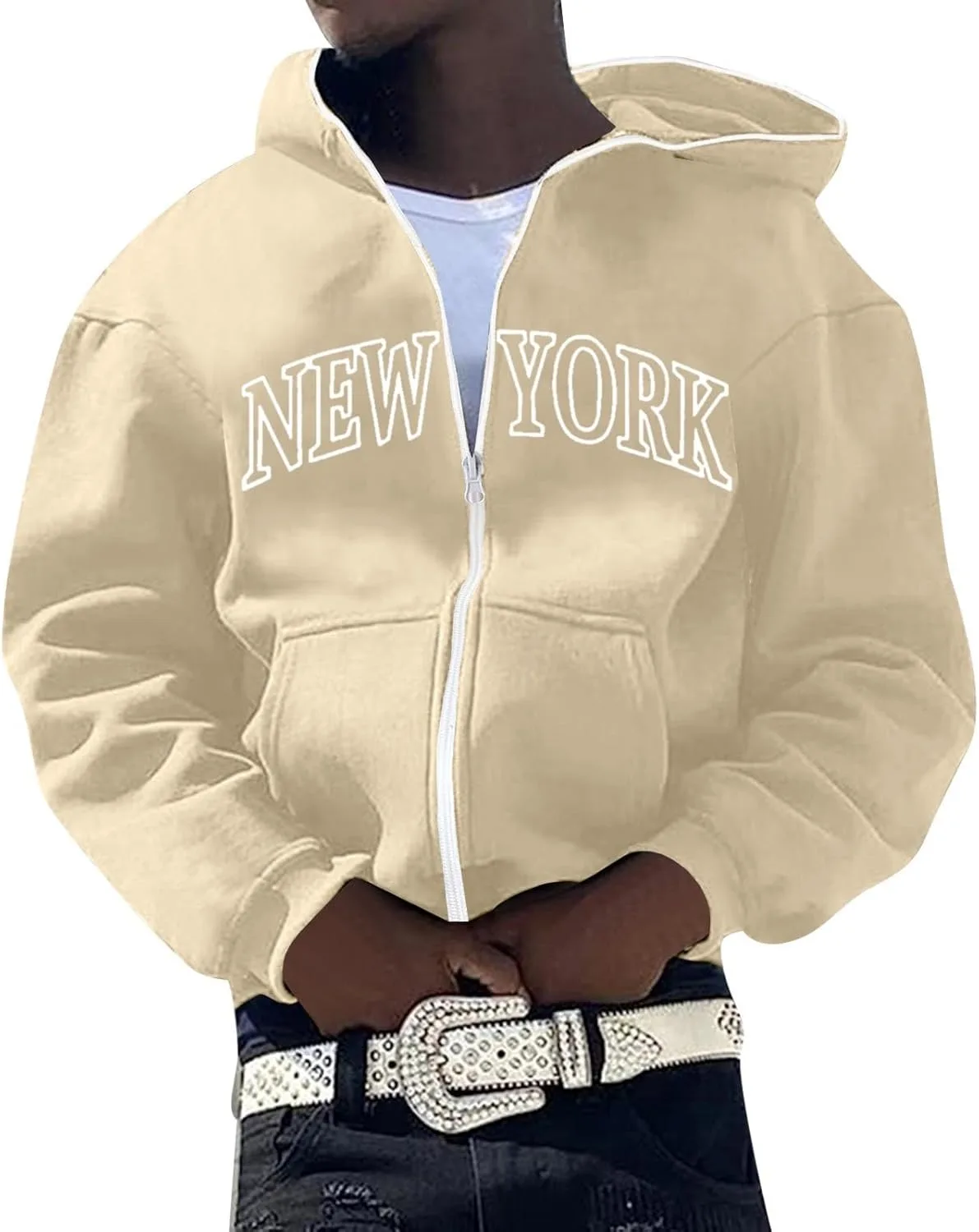 Графический худи для мужчин New York с принтом, на молнии, с карманом
Графический худи для мужчин New York с принтом, на молнии, с карманом