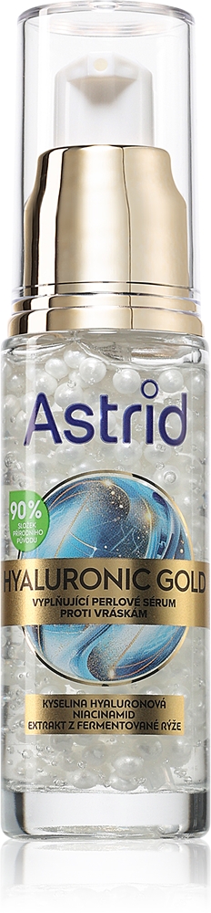 Гиалуроновая сыворотка для лица против морщин с золотом Astrid, 30 мл
Гиалуроновая сыворотка для лица против морщин с золотом Astrid, 30 мл