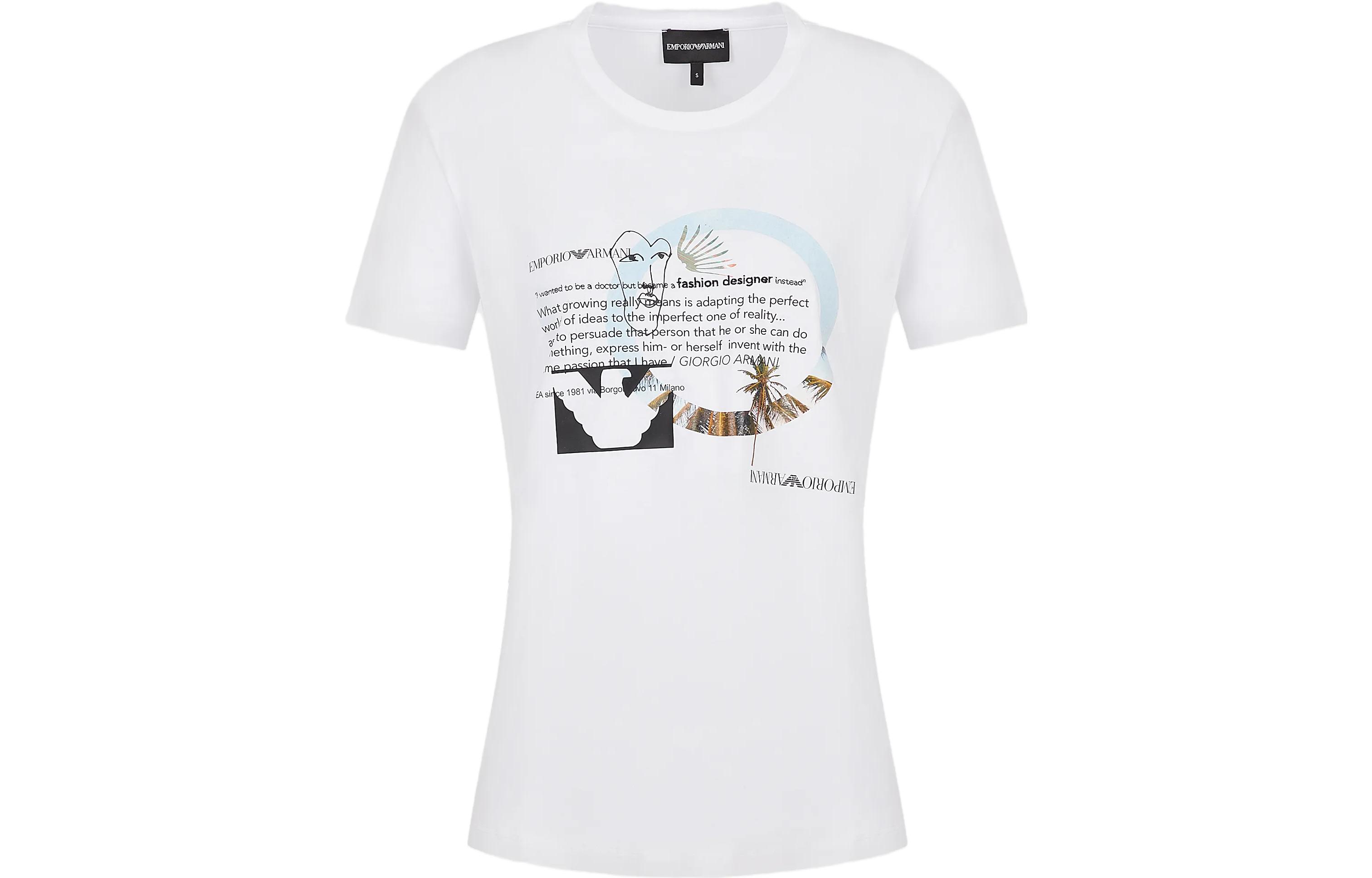 Футболка женская белая EMPORIO ARMANI
Футболка женская белая EMPORIO ARMANI