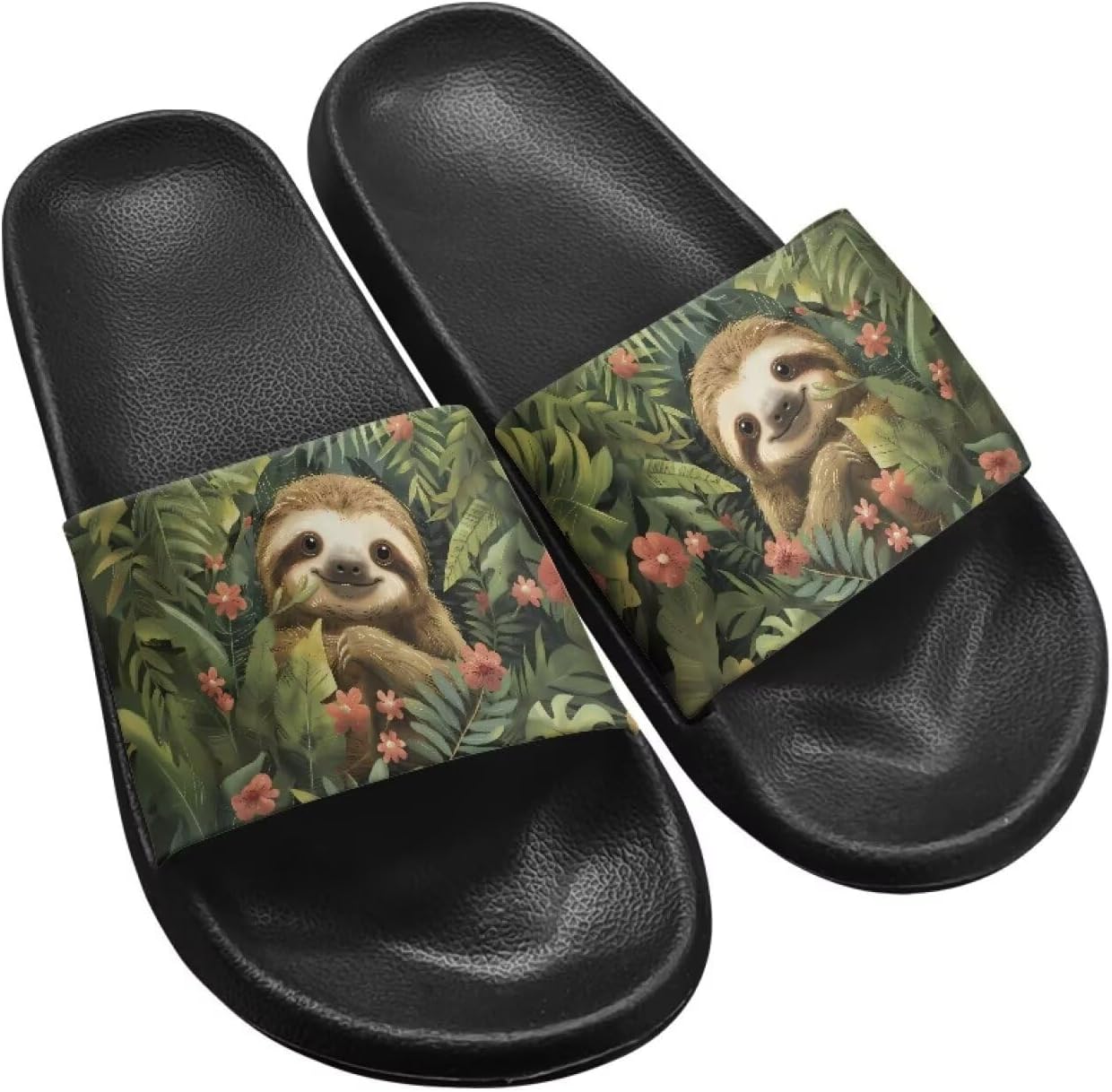 Тапочки для душа Twousenru для мужчин, домашние шлепанцы, для ванной, для дома и пляжа, сандалии для бассейна, нескользящие с мягкой подошвой, Cute Sloth
Тапочки для душа Twousenru для мужчин, домашние шлепанцы, для ванной, для дома и пляжа, сандалии для бассейна, нескользящие с мягкой подошвой, Cute Sloth