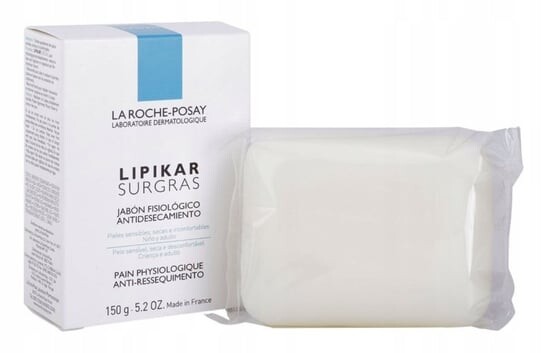 Мыло La Roche-Posay Lipikar Surgras для сухой и очень сухой кожи 150г
Мыло La Roche-Posay Lipikar Surgras для сухой и очень сухой кожи 150г
