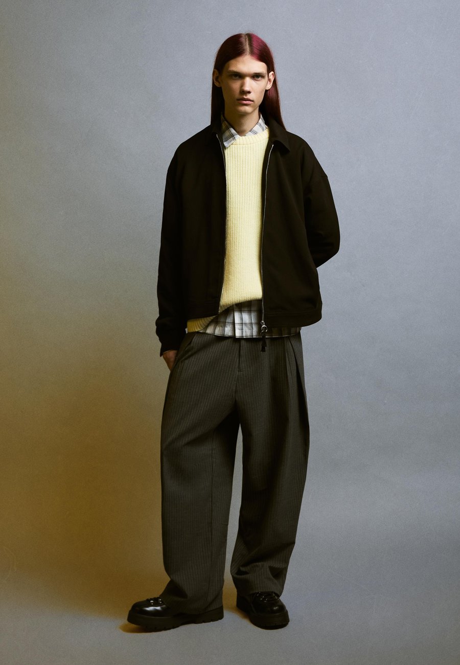 Куртка Bershka ZIP-UP BOXY TAILORED FIT , Black
Куртка Bershka ZIP-UP BOXY TAILORED FIT , Black