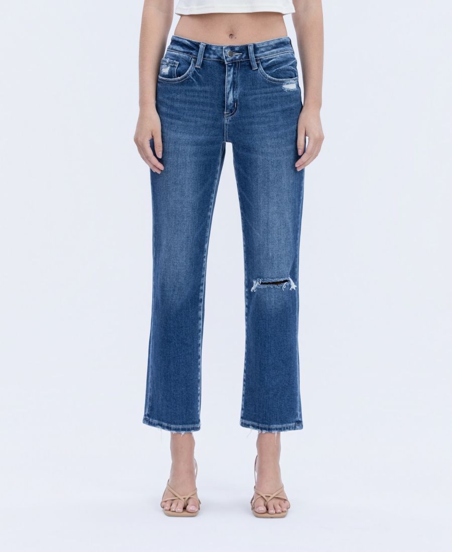 Женские прямые джинсы с высокой посадкой и длиной до щиколотки Flying Monkey, Accumulate blue
Женские прямые джинсы с высокой посадкой и длиной до щиколотки Flying Monkey, Accumulate blue