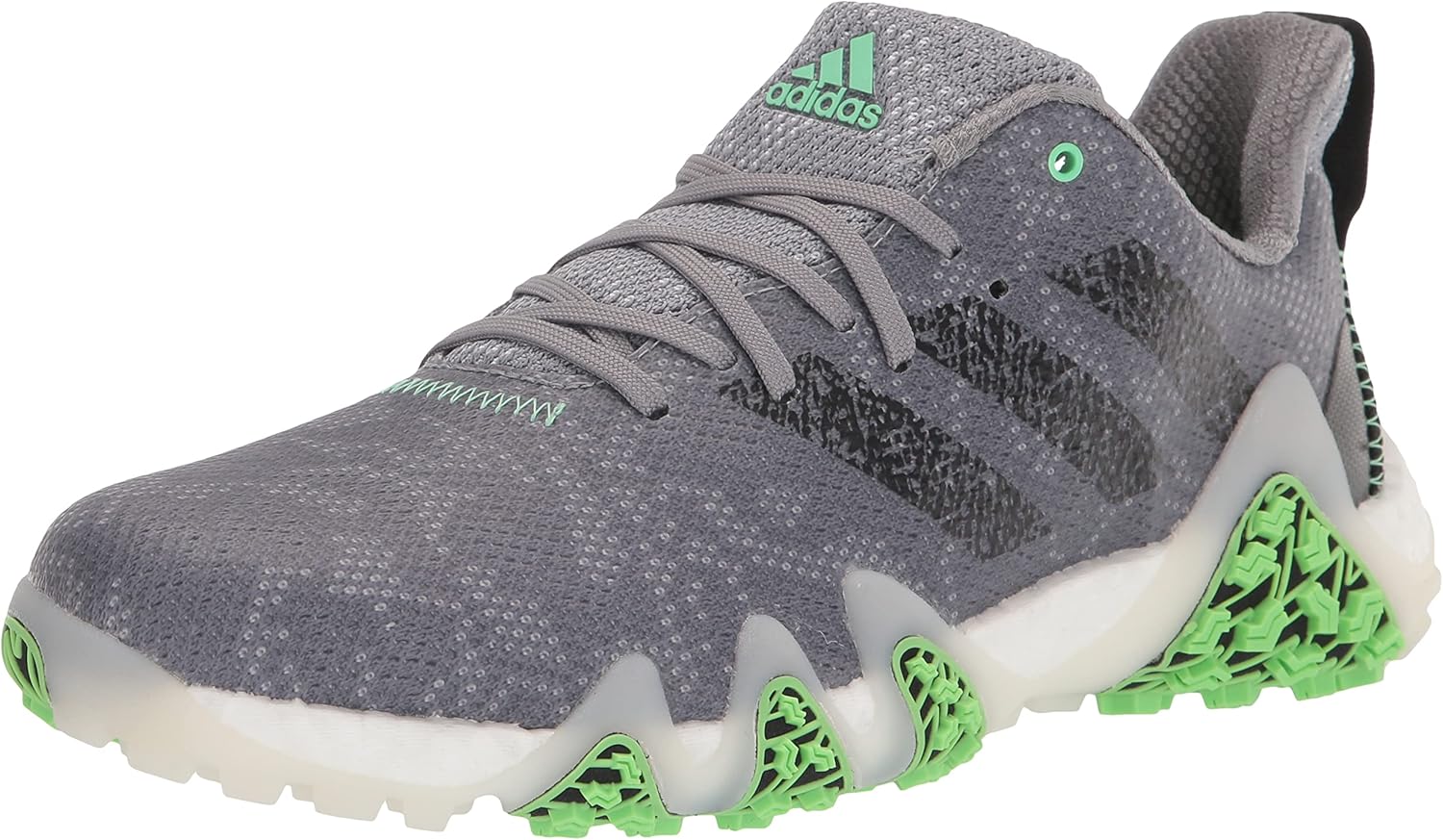 Мужские гольф-кроссовки Adidas Codechaos 22 без шипов, серый/черный/зеленый
Мужские гольф-кроссовки Adidas Codechaos 22 без шипов, серый/черный/зеленый