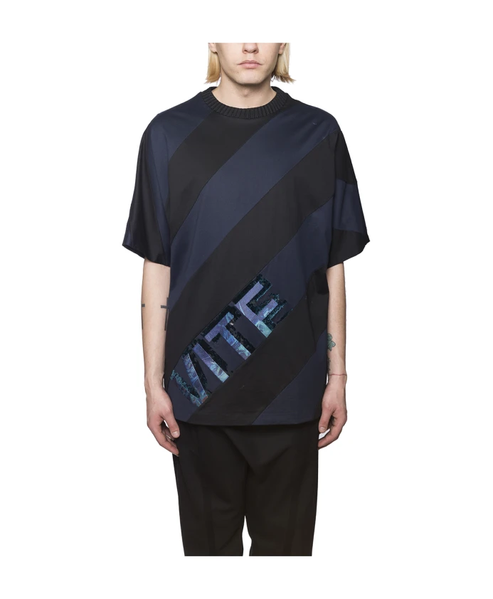 Хлопковая футболка оверсайз Juun.J, синий
Хлопковая футболка оверсайз Juun.J, синий