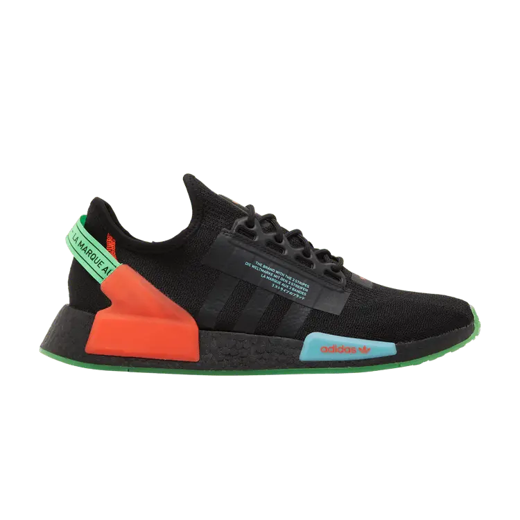 Кроссовки adidas NMD_R1 V2 'Glow In The Dark - Black Sonic Ink', черный
Кроссовки adidas NMD_R1 V2 'Glow In The Dark - Black Sonic Ink', черный