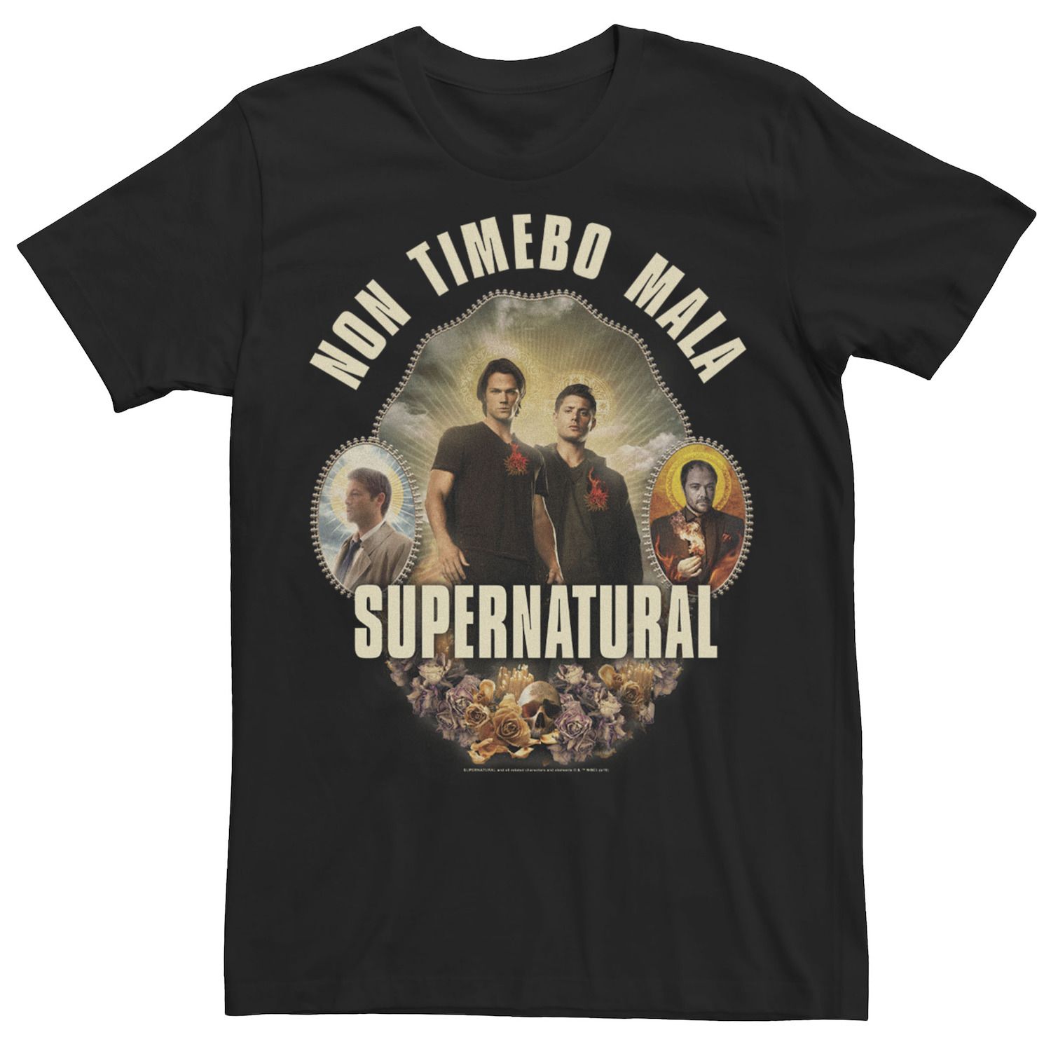 Мужская футболка с коллажем Supernatural Non Timebo Mala Licensed Character
Мужская футболка с коллажем Supernatural Non Timebo Mala Licensed Character