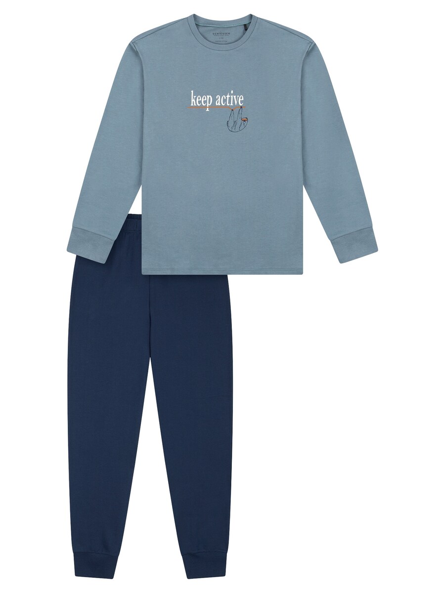 Пижама SCHIESSER, темно-синий/пыльно-синий
Пижама SCHIESSER, темно-синий/пыльно-синий