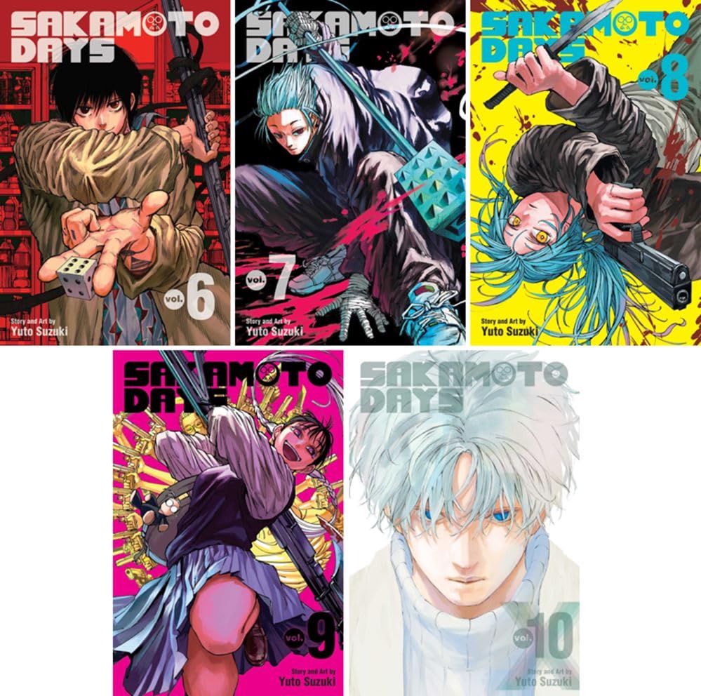 Sakamoto Days Vol. 6 - 10 Manga Set (Generic)
Sakamoto Days Vol. 6 - 10 Manga Set (Generic)