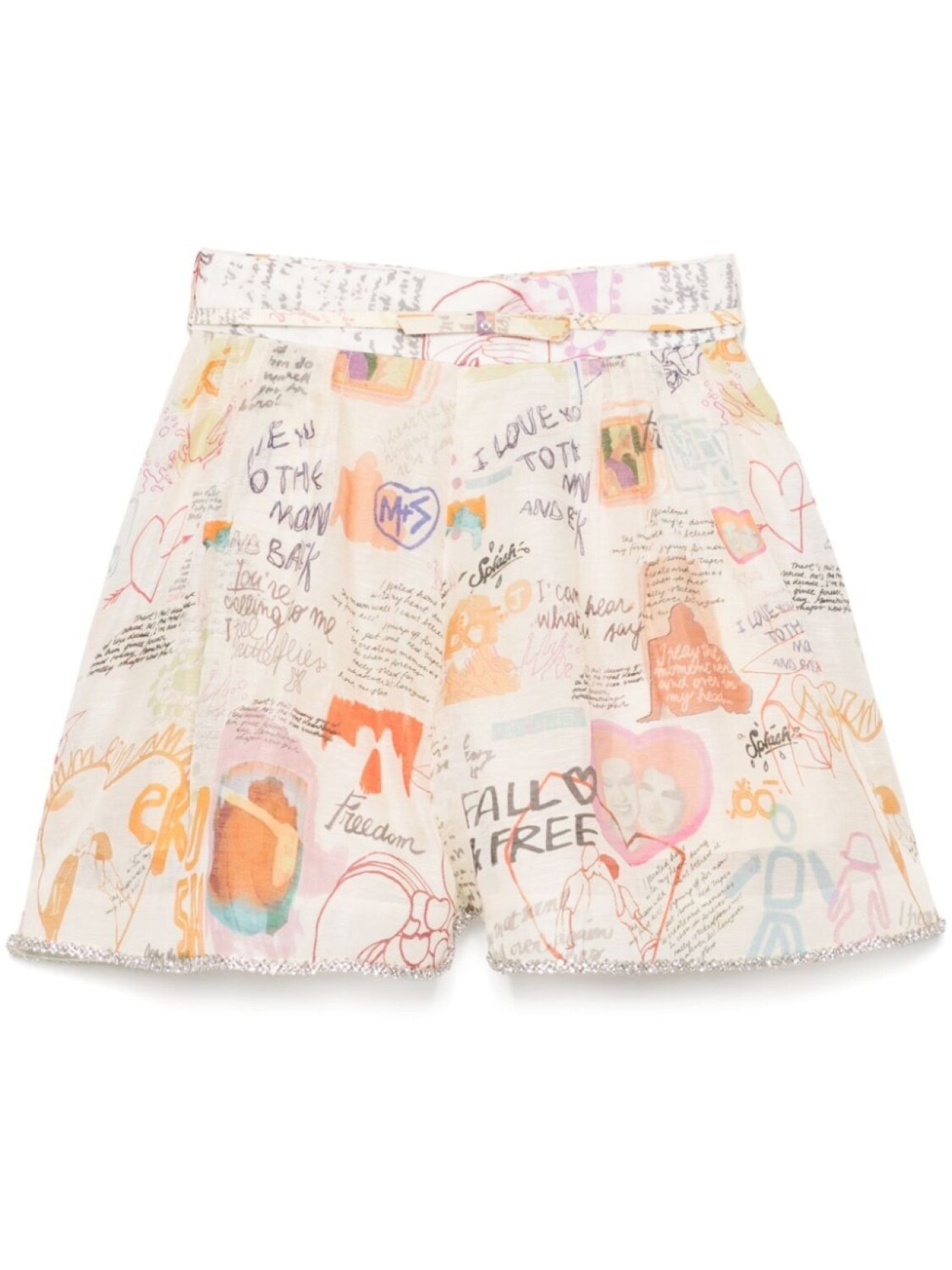 Шорты с поясом ZIMMERMANN, нейтральный цвет
Шорты с поясом ZIMMERMANN, нейтральный цвет