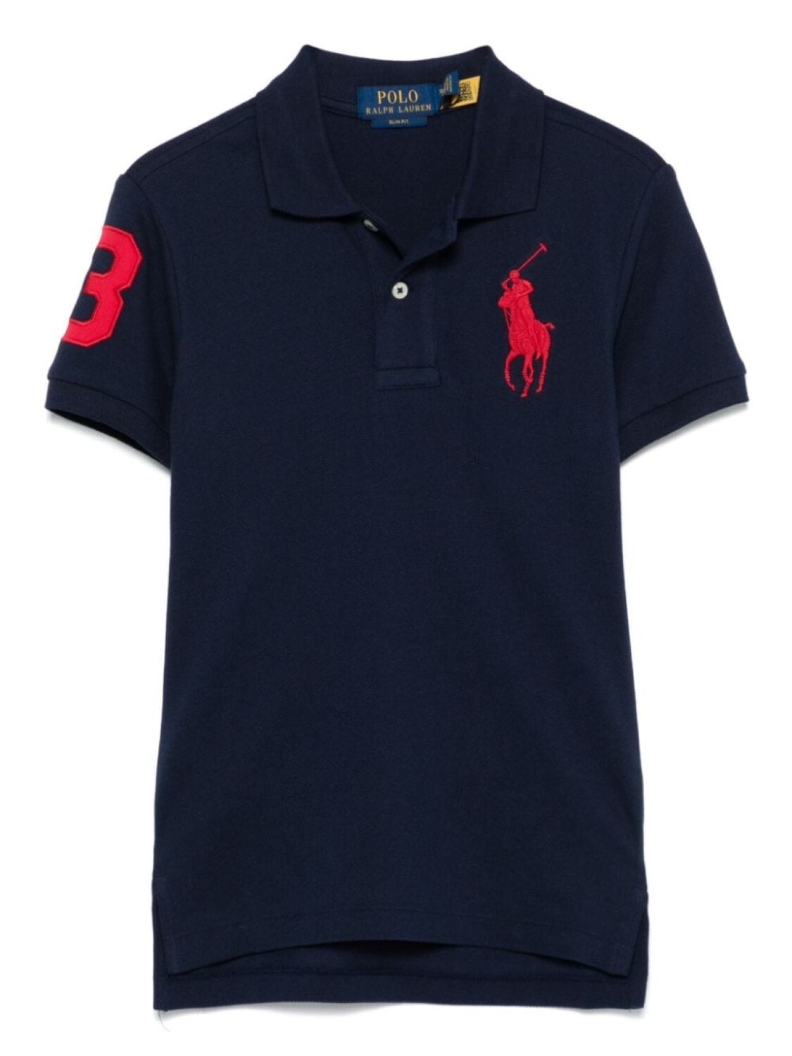 Ralph Lauren Kids сетчатая рубашка поло, синий 
Ralph Lauren Kids сетчатая рубашка поло, синий