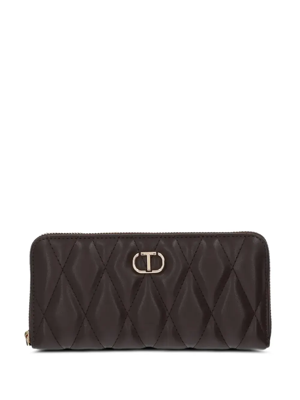 Кошелек с логотипом Twinset, коричневый
Кошелек с логотипом Twinset, коричневый