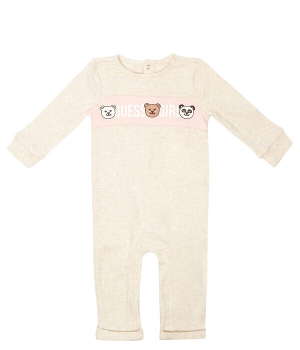 Боди детское Guess с принтом, бежевый
Боди детское Guess с принтом, бежевый