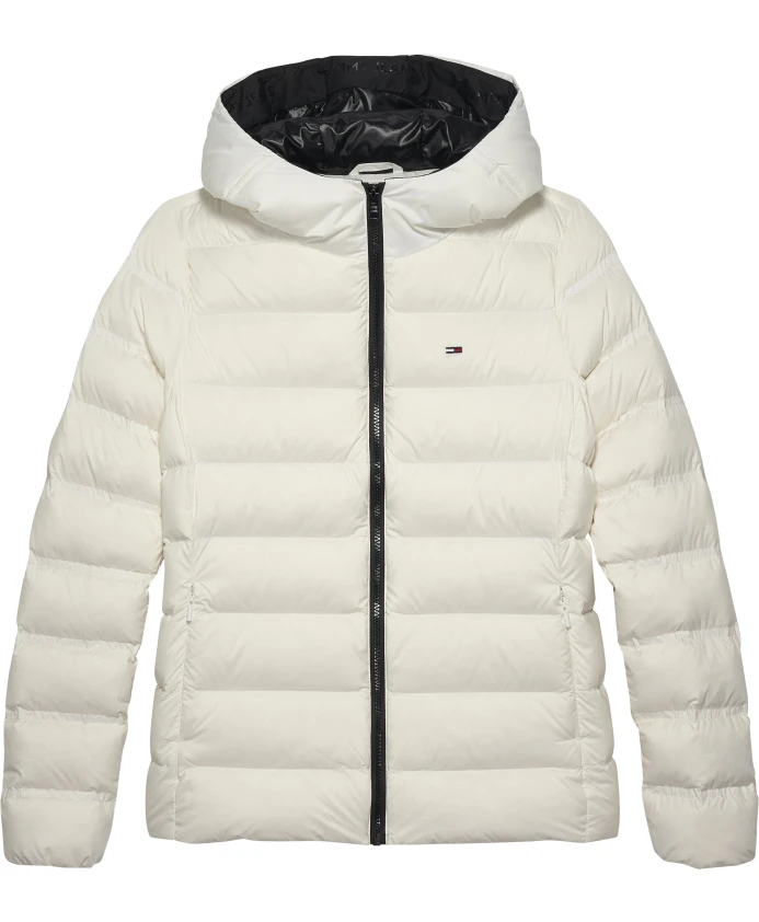 Водоотталкивающая пуховая куртка с капюшоном Tommy Jeans, белый
Водоотталкивающая пуховая куртка с капюшоном Tommy Jeans, белый