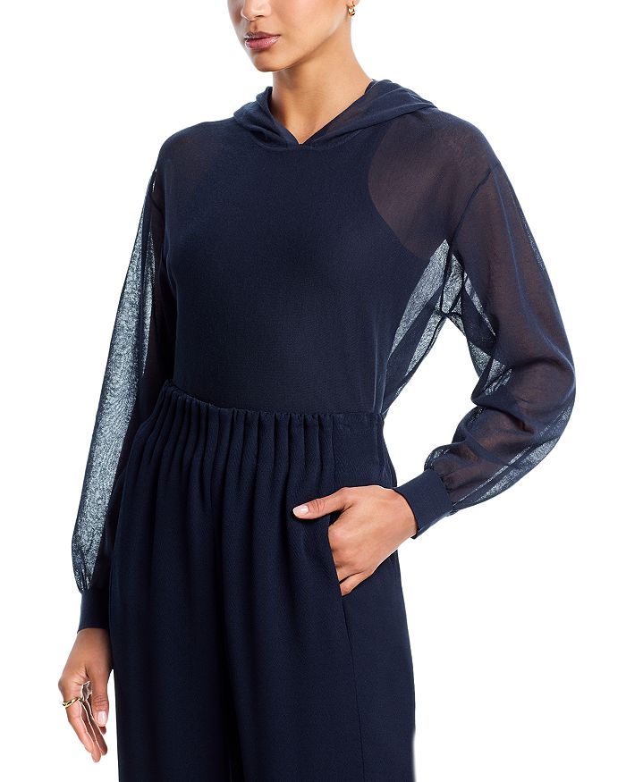 Блузон с капюшоном Theory, синий
Блузон с капюшоном Theory, синий