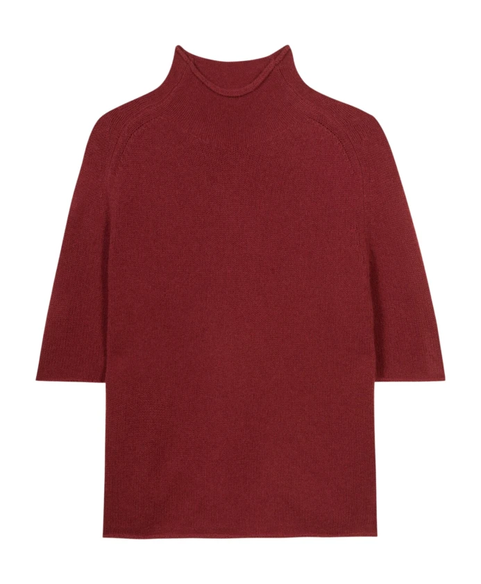 Свитер с короткими рукавами из смеси кашемира Luisa Cerano, красный
Свитер с короткими рукавами из смеси кашемира Luisa Cerano, красный