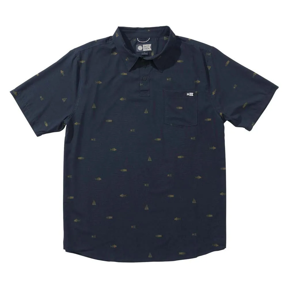 Поло с коротким рукавом Salty Crew Mayday perf tech, синий
Поло с коротким рукавом Salty Crew Mayday perf tech, синий