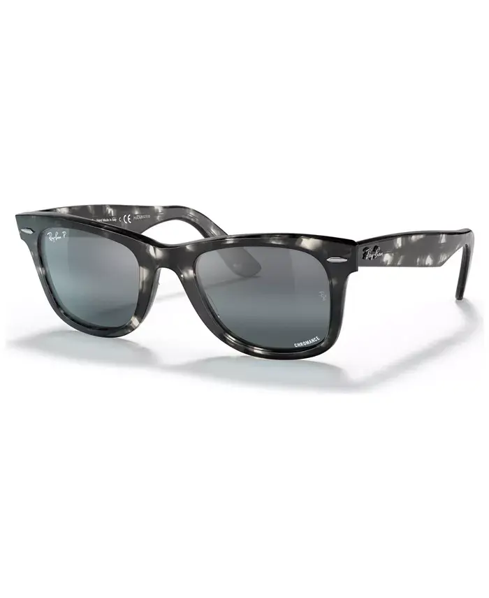 Унисекс поляризованные солнцезащитные очки, RB2140 Wayfarer Chromance Ray-Ban, серый
Унисекс поляризованные солнцезащитные очки, RB2140 Wayfarer Chromance Ray-Ban, серый