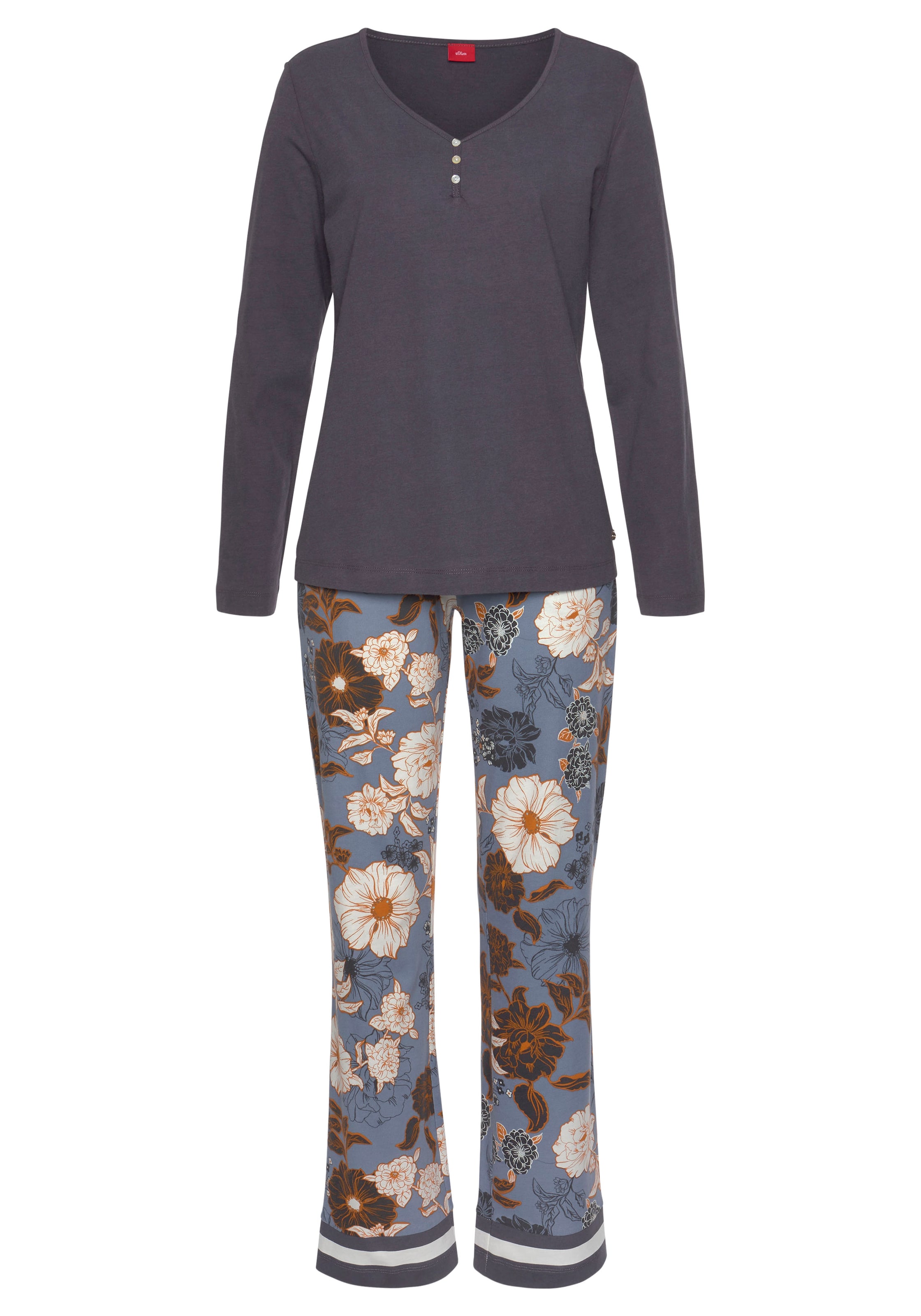 s.Oliver Пижама в цвете Smoke Blue, Dark Blue
s.Oliver Пижама в цвете Smoke Blue, Dark Blue