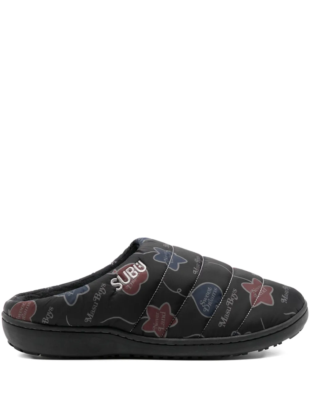 Мюли с принтом X Subu MASU, черный
Мюли с принтом X Subu MASU, черный