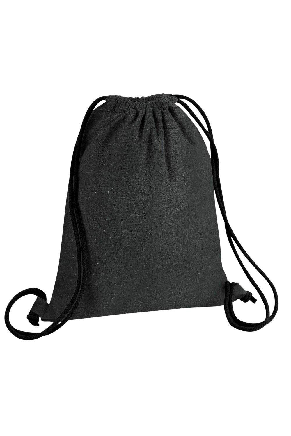 Сумка Revive из переработанного материала на шнурке Westford Mill, черный 
Сумка Revive из переработанного материала на шнурке Westford Mill, черный