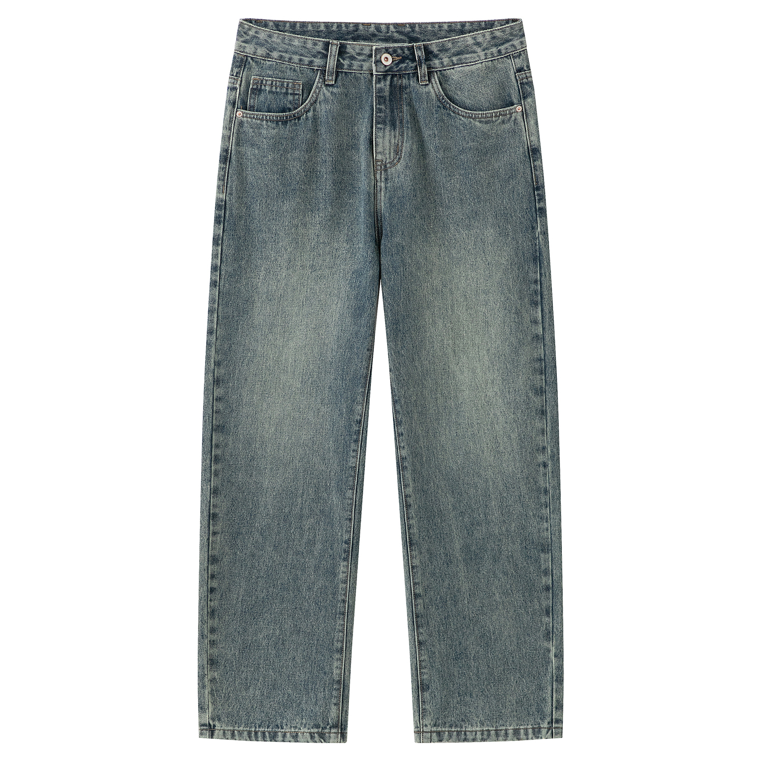 Джинсы Unisex из коллекции Leisure Jeep, vintage синий straight fit pants
Джинсы Unisex из коллекции Leisure Jeep, vintage синий straight fit pants