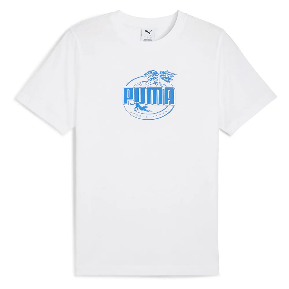 Футболка с коротким рукавом Puma Palm Resort, белый
Футболка с коротким рукавом Puma Palm Resort, белый