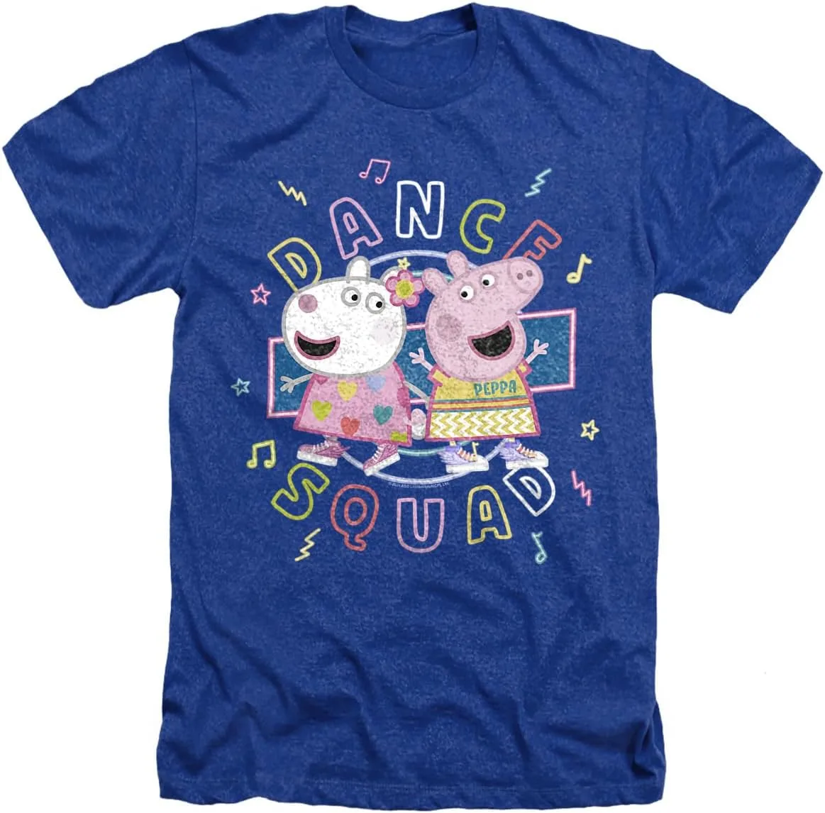 Футболка Unisex Adult Heather с принтом Peppa Pig's Dance Party Popfunk
Футболка Unisex Adult Heather с принтом Peppa Pig's Dance Party Popfunk
