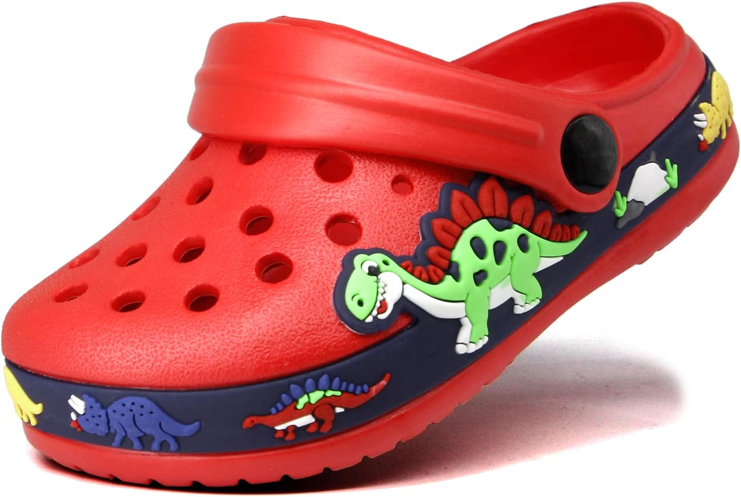 Детские сабо FolHaoth, милые мультяшные, для мальчиков и девочек, садовые сабо для малышей, нескользящие, дышащие, сандалии, легкие, на быструю надевку, для пляжа, бассейна и душа, красный
Детские сабо FolHaoth, милые мультяшные, для мальчиков и девочек, садовые сабо для малышей, нескользящие, дышащие, сандалии, легкие, на быструю надевку, для пляжа, бассейна и душа, красный