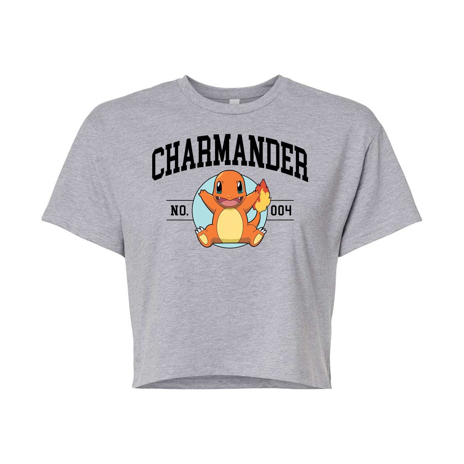 Укороченная футболка с рисунком Pokémon Charmander 004 для юниоров Licensed Character, серый
Укороченная футболка с рисунком Pokémon Charmander 004 для юниоров Licensed Character, серый