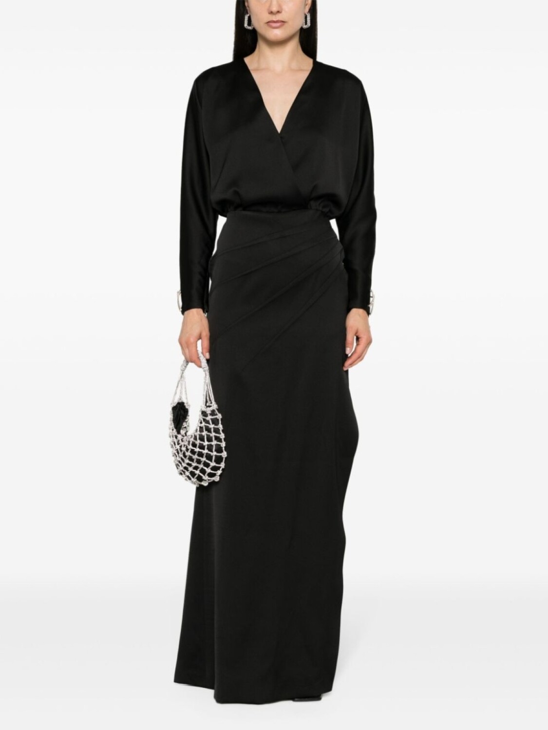 Атласное платье макси Genny, черный
Атласное платье макси Genny, черный