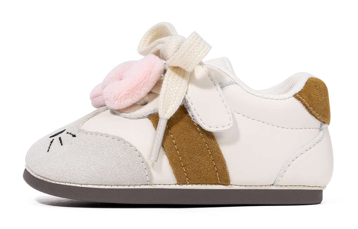 Обувь для малышей EBMINI, бежевый/серый 
Обувь для малышей EBMINI, бежевый/серый