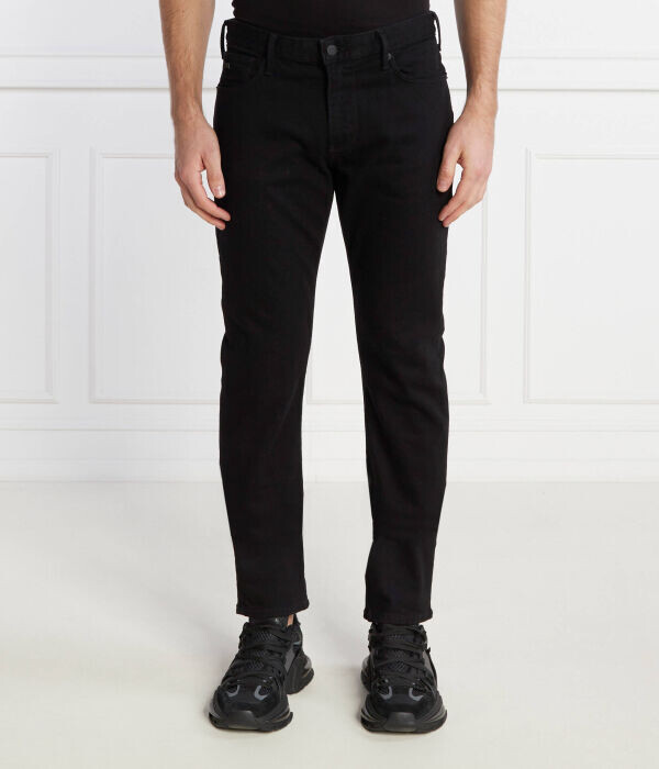 Джинсы мужские Emporio Armani облегающего кроя, черный 
Джинсы мужские Emporio Armani облегающего кроя, черный