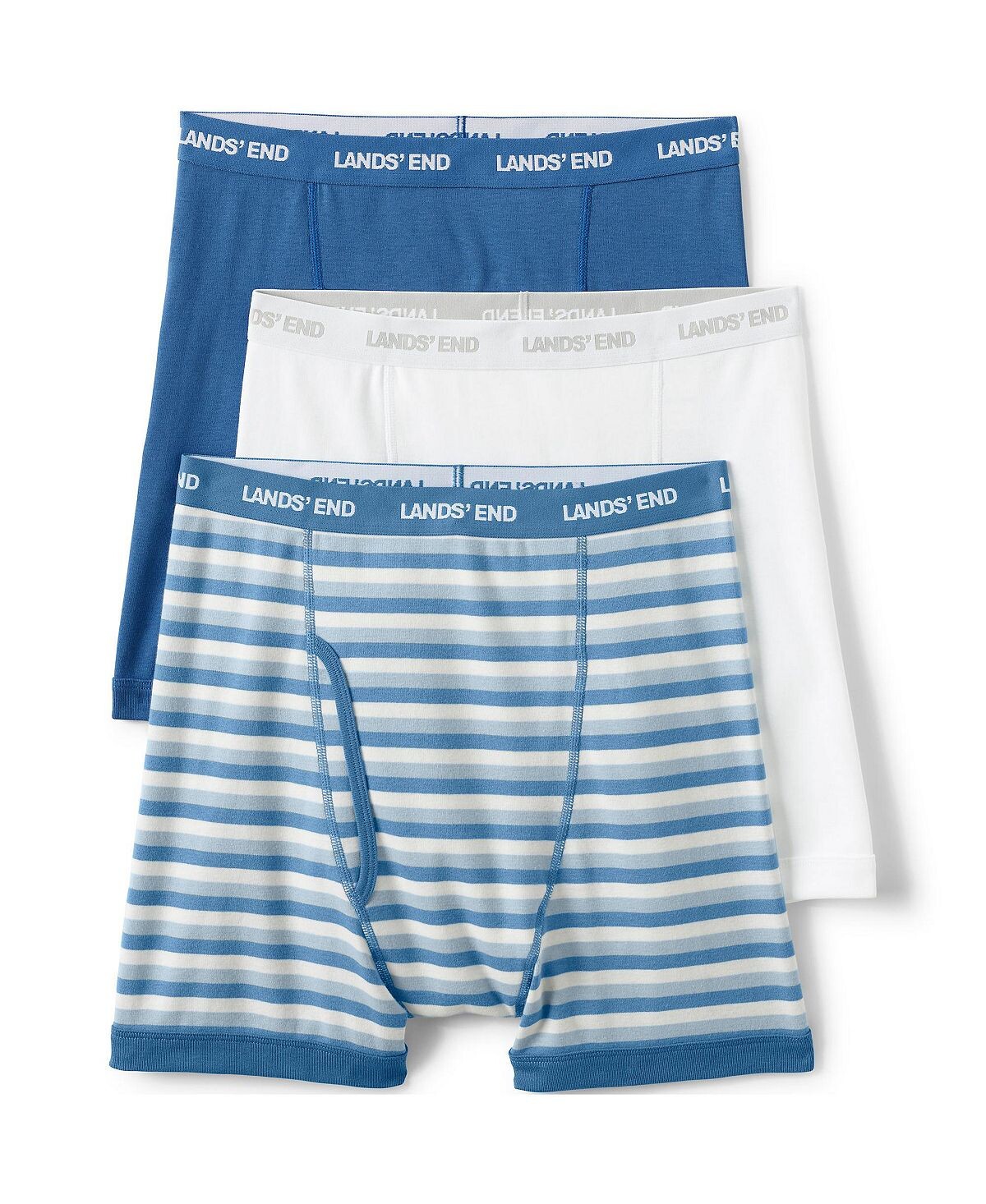 Набор из трех трикотажных мужских трусов-боксеров Lands' End
Набор из трех трикотажных мужских трусов-боксеров Lands' End