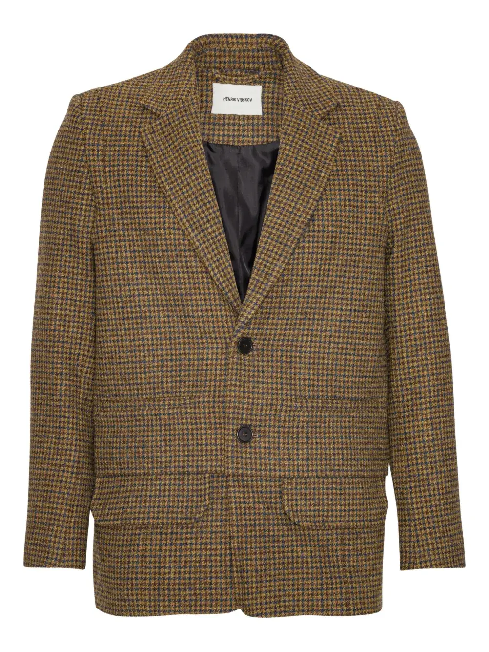Пиджак в ломаную клетку Henrik Vibskov, нейтральный
Пиджак в ломаную клетку Henrik Vibskov, нейтральный